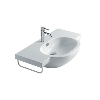 Lavabo sospeso 85 cm