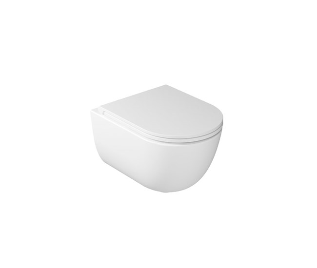 Wc sospeso senza brida