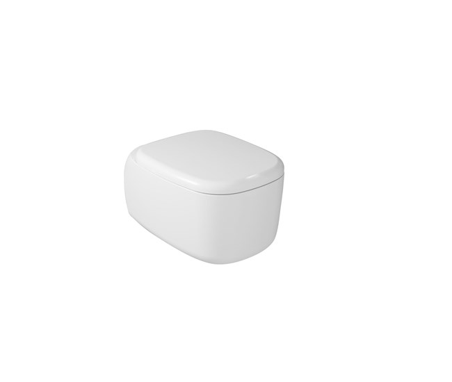 Vaso sospeso senza brida